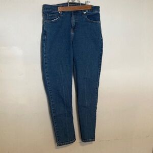 Banana Republic Factory High Rise Slim Fit Blue Jeans